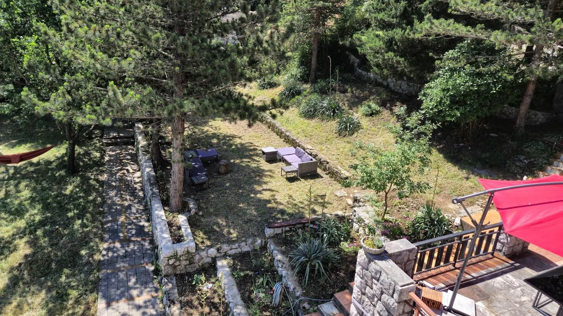 Nyaraló Amazing Sea-Mountain Valley View House With 3 Terraces And Huge Chill Gardens, 5Min From The Sea! Bribir