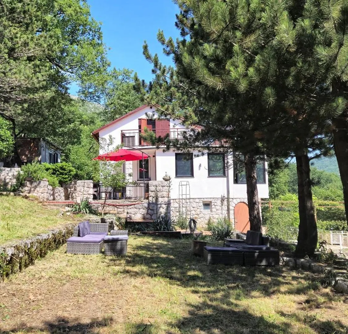 Amazing Sea-Mountain Valley View House With 3 Terraces And Huge Chill Gardens, 5Min From The Sea! Bribir Horvátország