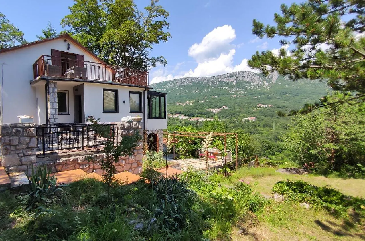Holiday home Amazing Sea-Mountain Valley View House With 3 Terraces And Huge Chill Gardens, 5Min From The Sea! Bribir