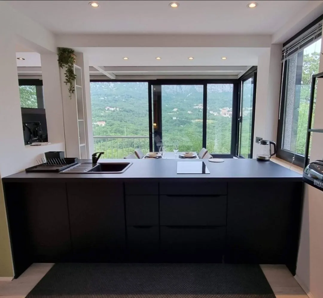 Amazing Sea-Mountain Valley View House With 3 Terraces And Huge Chill Gardens, 5Min From The Sea! Bribir  Holiday home Bribir (Primorje-Gorski Kotar)