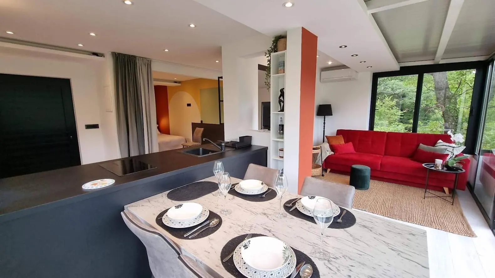 Amazing Sea-Mountain Valley View House With 3 Terraces And Huge Chill Gardens, 5Min From The Sea! Bribir  Holiday home