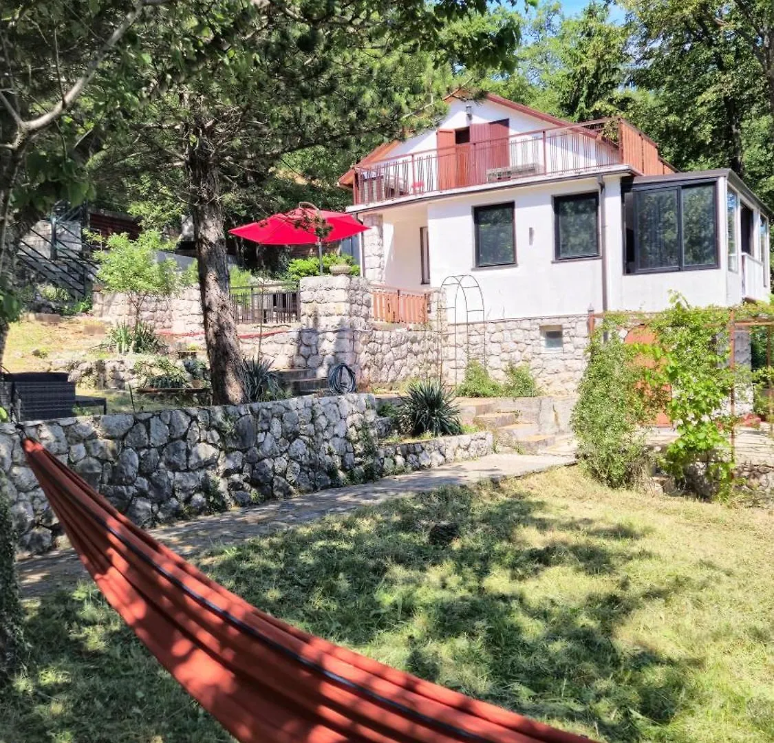 Amazing Sea-Mountain Valley View House With 3 Terraces And Huge Chill Gardens, 5Min From The Sea! Bribir  Holiday home Bribir (Primorje-Gorski Kotar)